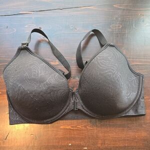 Bali Black Bra with Molded Cups and Underwire